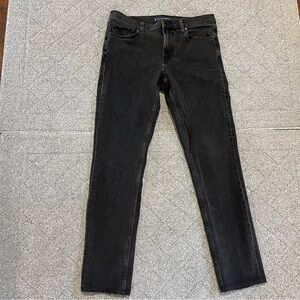 Everlane Uniform The Slim Jean Mens 33X31 Black Wash Organic Cotton Denim